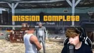 Mission was a success thanks to Michael's help (Image via YouTube @Caylus)